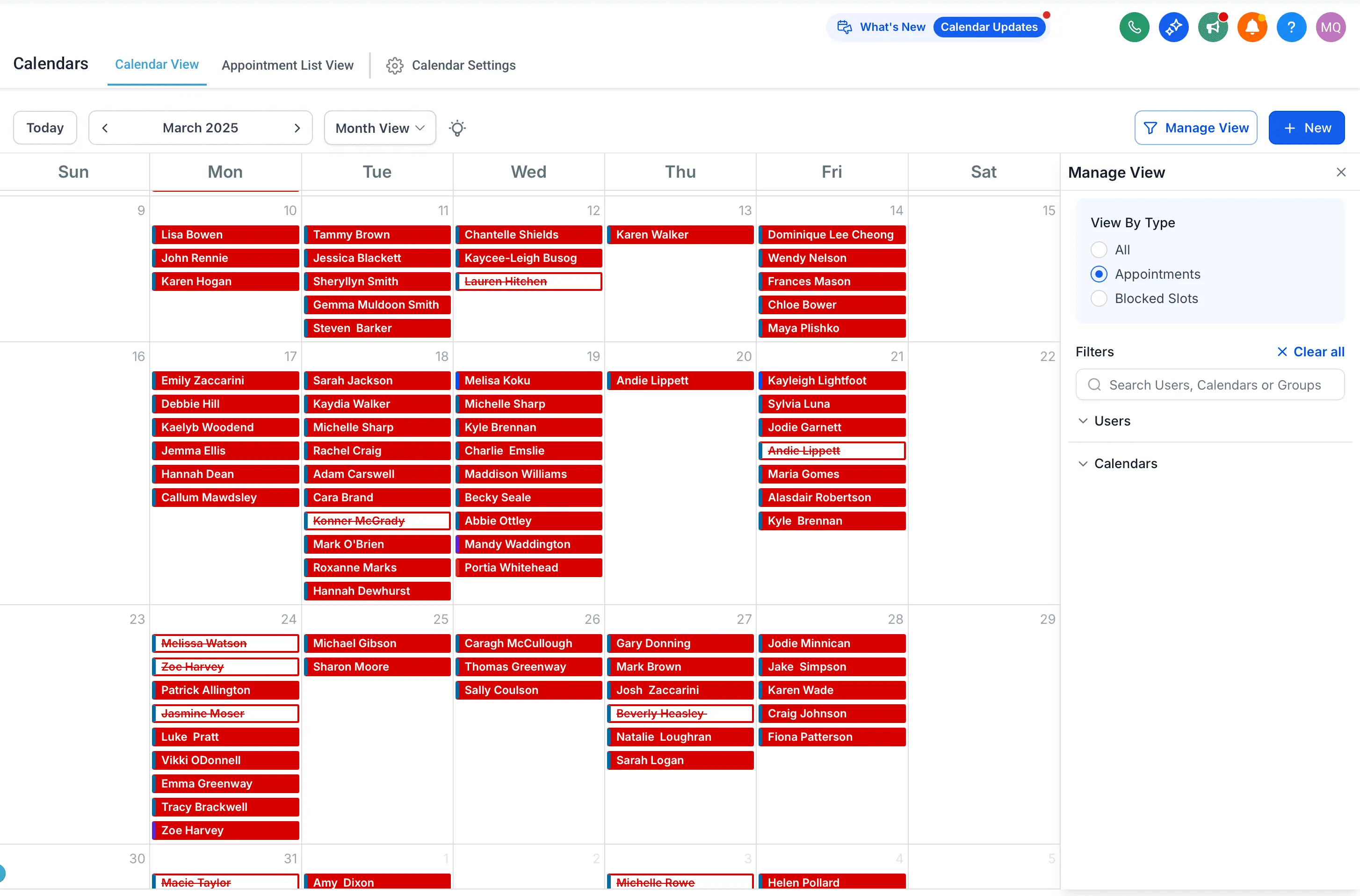 Dental clinic results screenshot 1